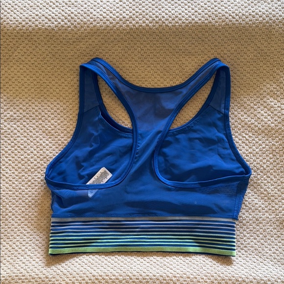 Nike Pro Royal Blue Sports Bra-Small - Picture 2 of 3